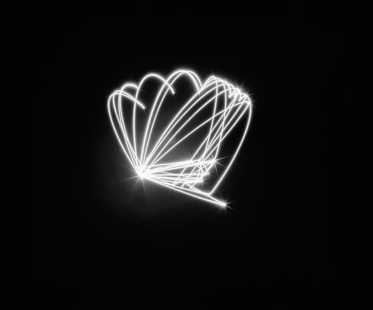 Maximum Distance Minimum Displacement Kendrick Lamar, 48x60 inch archival light drawing photograph, edition of 5 by Staple Crops Studio